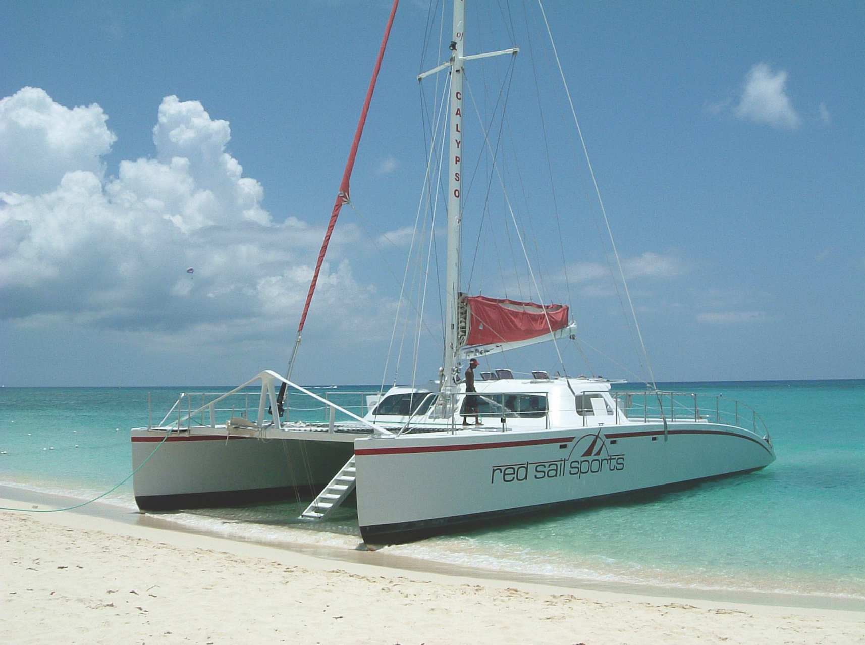 Sailing in the Cayman Islands