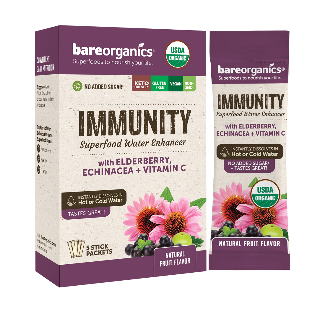BareOrganics Immunity Water