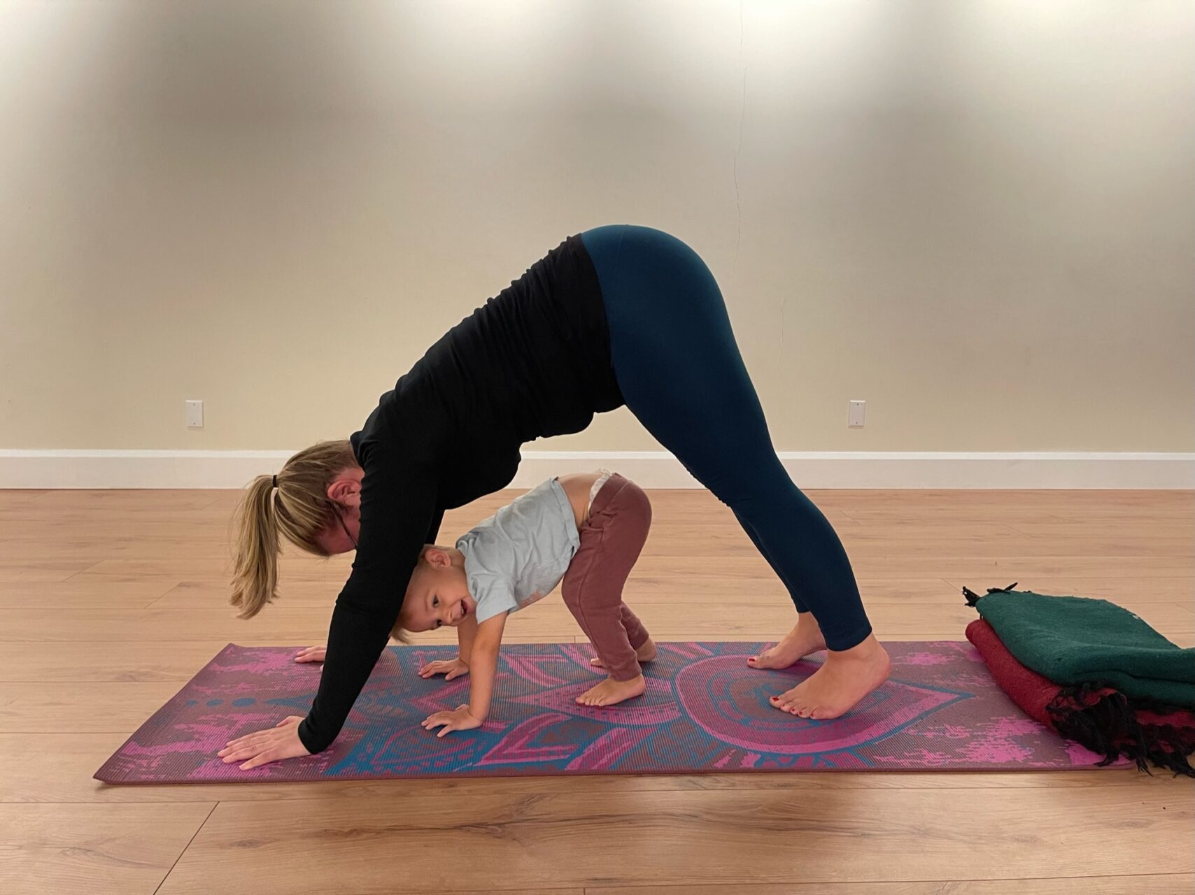 Mommy and me yoga